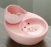 Fontaine à eau en céramique pour animaux