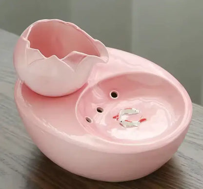 Fontaine à eau en céramique pour animaux