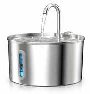 Fontaine à eau pour chat et chien – 2.2L en acier inoxydable 304