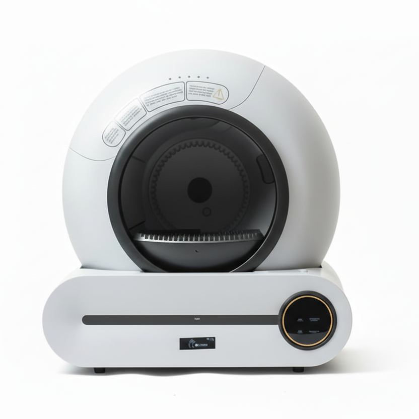 Litière automatique autonettoyante pour chat Connectée WiFi (iOS/Android)