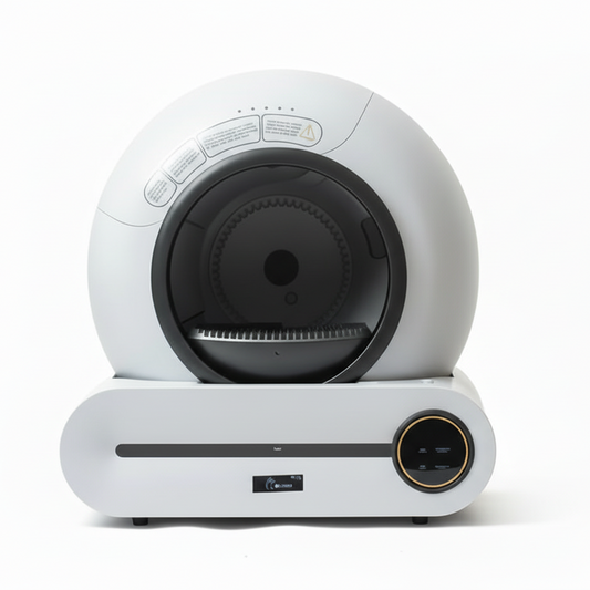 Litière automatique autonettoyante pour chat Connectée WiFi (iOS/Android)
