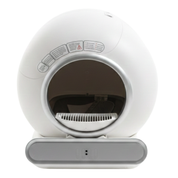 Litière automatique modèle blanc