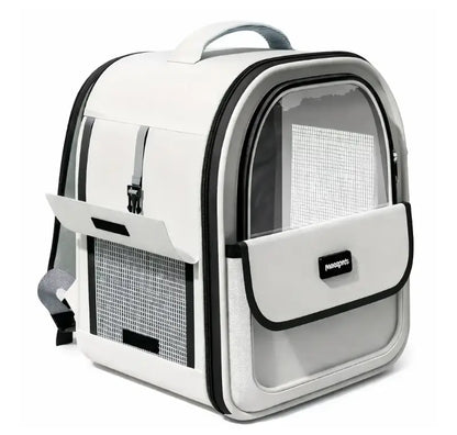 Sac de transport pour chat – Sac à dos capsule respirant et translucide